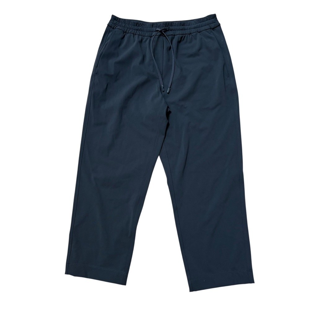 Lululemon Tapered Leg Mid Rise Crop Pants Graphite Grey Size XS